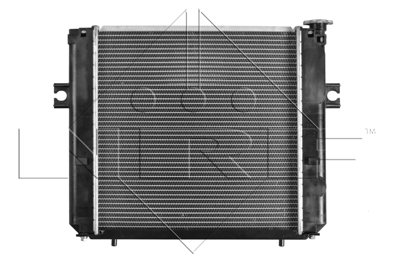 Radiator, engine cooling EASY FIT 52300
