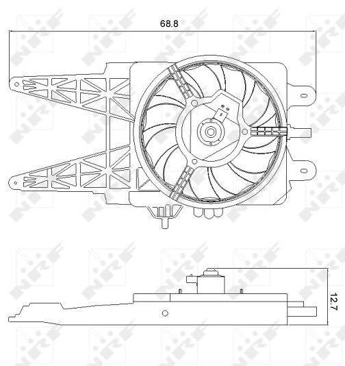 Fan, engine cooling 47248
