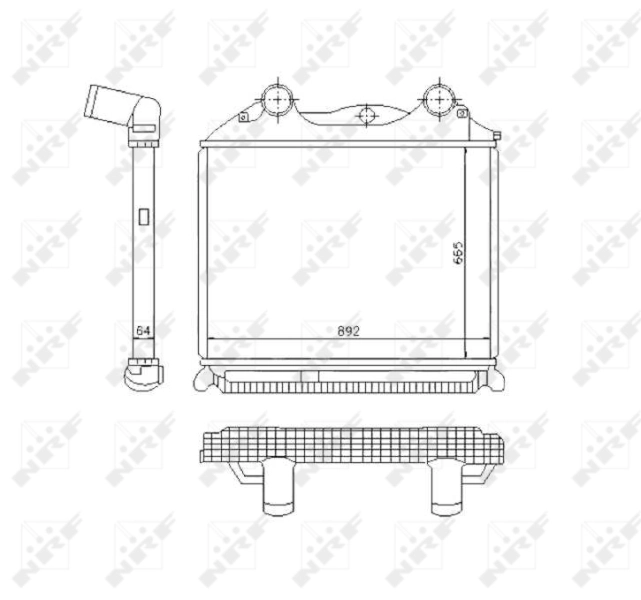 Charge Air Cooler 30204