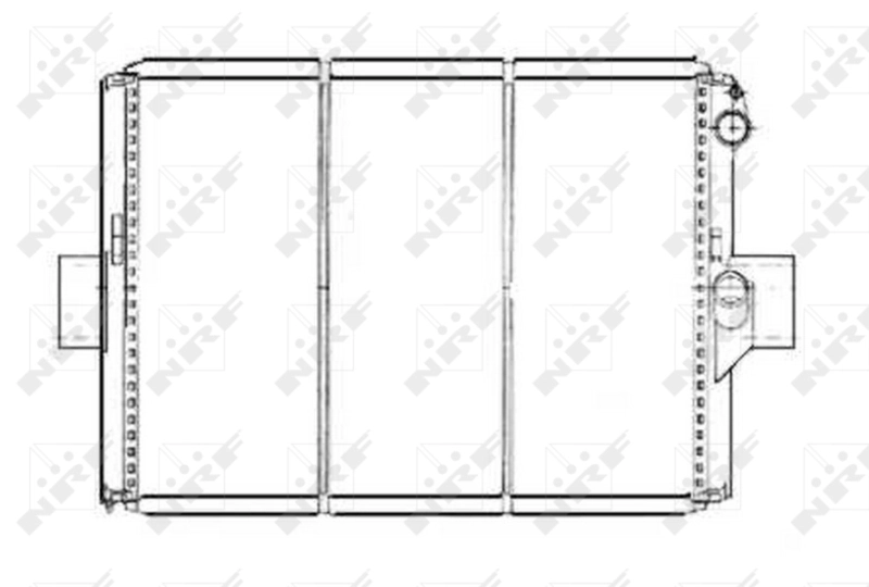 Radiator, engine cooling 58883
