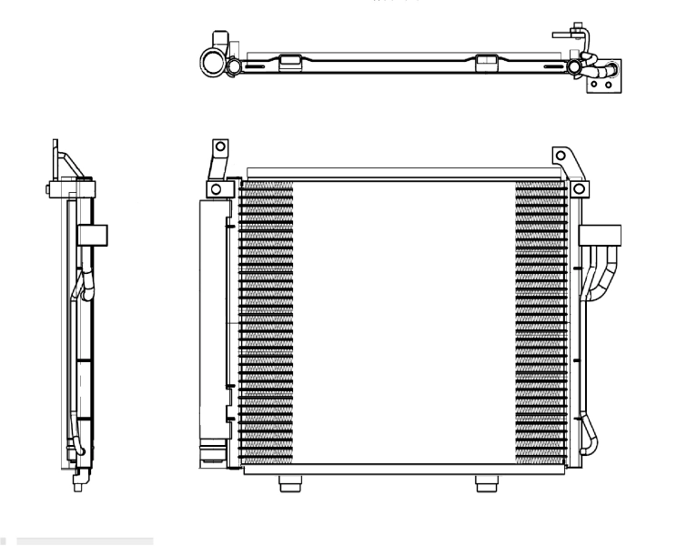 NRF 35992 Condenser, air conditioning