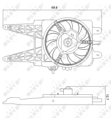 Fan, engine cooling 47248