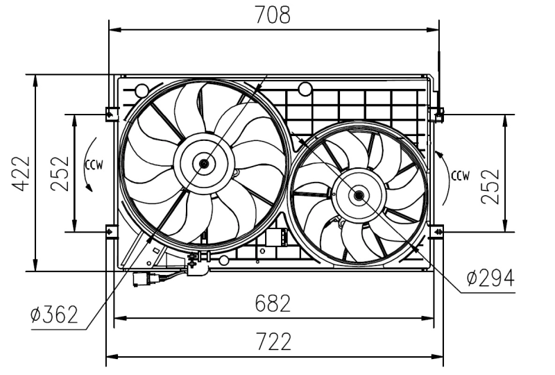 Fan, engine cooling 47394