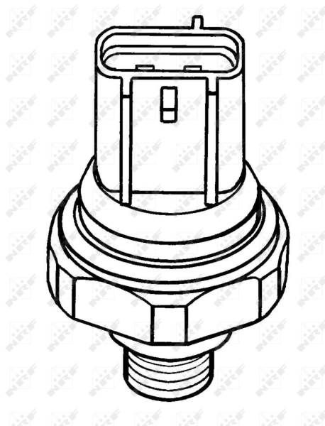 Pressure Switch, air conditioning EASY FIT 38909