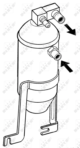 NRF 33093 Dryer, air conditioning
