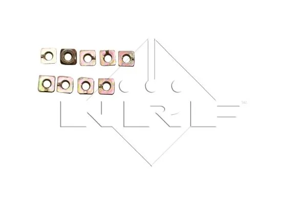 Radiator, engine cooling EASY FIT 53266