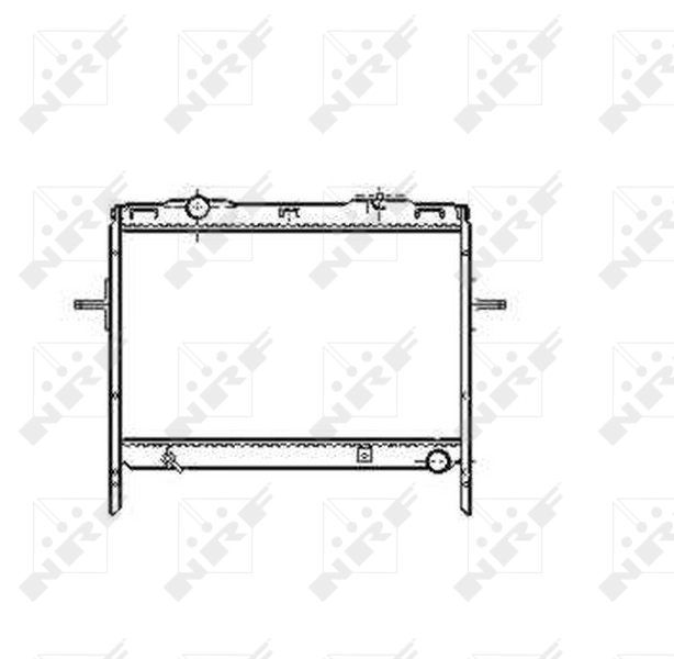 Radiator, engine cooling 53370