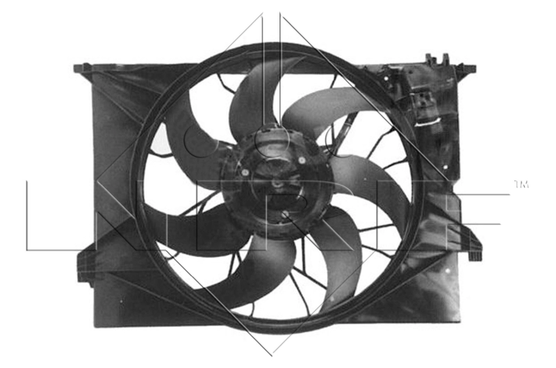 Fan, engine cooling 47298