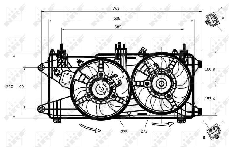 Fan, engine cooling 47231