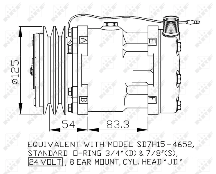空调压缩机 EASY FIT 32873