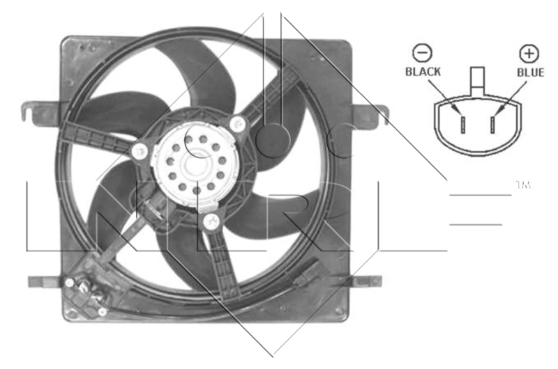 Fan, engine cooling 47037