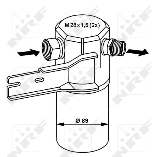 Dryer, air conditioning EASY FIT 33132