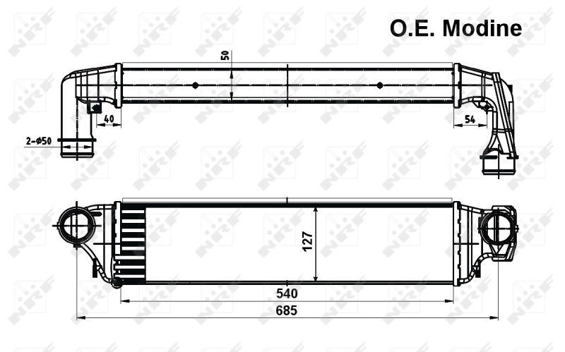 NRF 30119 Charge Air Cooler