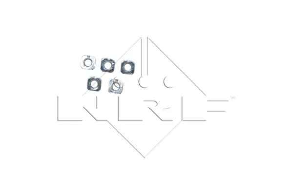 Radiator, engine cooling EASY FIT 53270