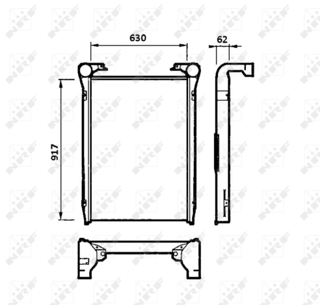NRF 30218 Charge Air Cooler