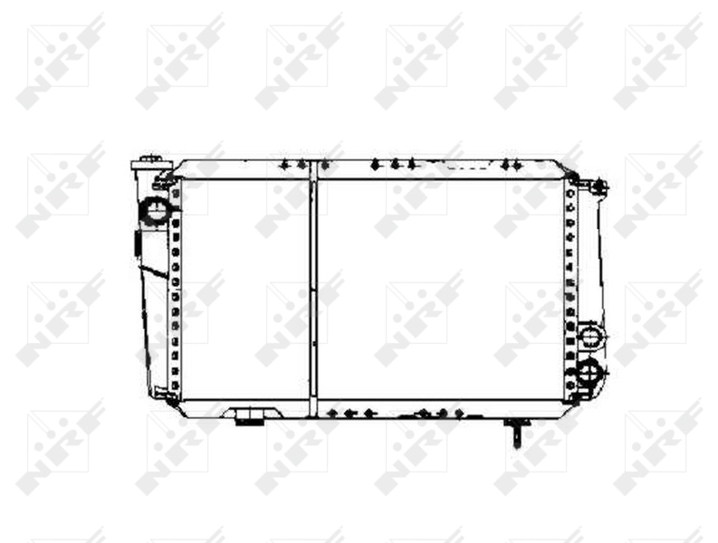 NRF 507343 Radiator, engine cooling