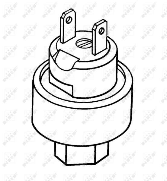 Pressure Switch, air conditioning EASY FIT 38904