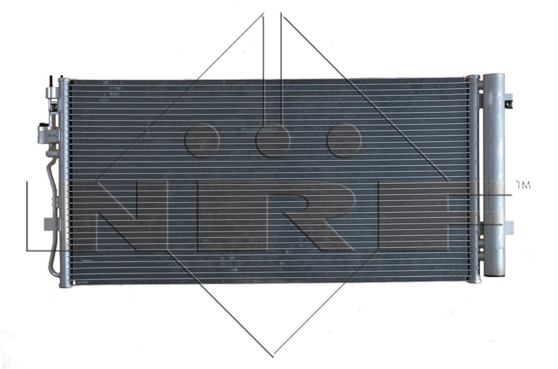 NRF 350003 Condenser, air conditioning