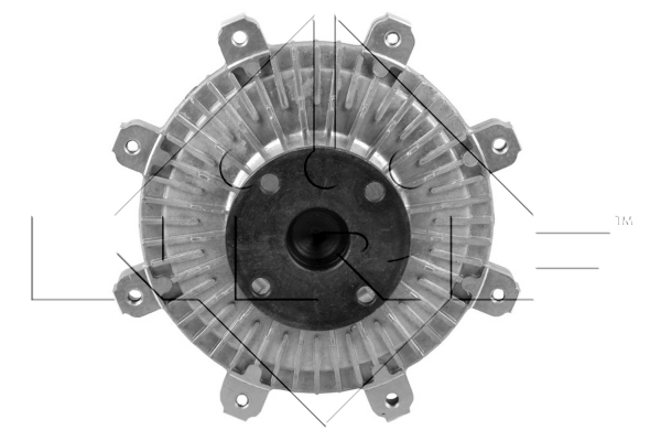 NRF 49526 Clutch, radiator fan
