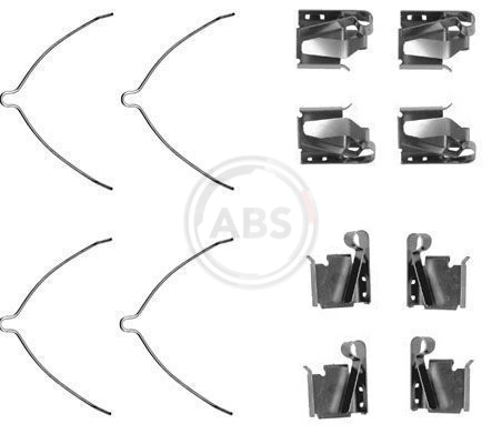 Accessory Kit, disc brake pad 1269Q