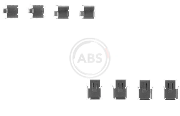 Accessory Kit, disc brake pad 1171Q