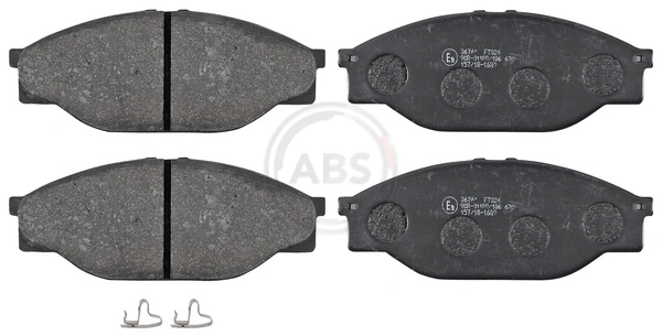 Brake Pad Set, disc brake 36761