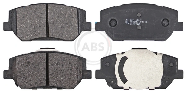 Brake Pad Set, disc brake 35411