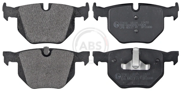 Brake Pad Set, disc brake 37410