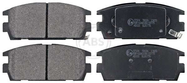 Brake Pad Set, disc brake 37324