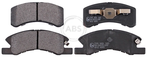 Brake Pad Set, disc brake 37490