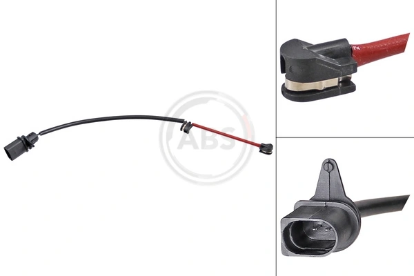 Warning Contact, brake pad wear 39772