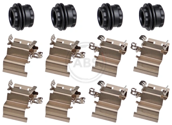 Accessory Kit, disc brake pad 0140Q