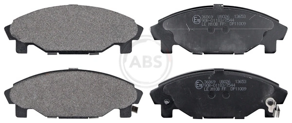 Brake Pad Set, disc brake 36869