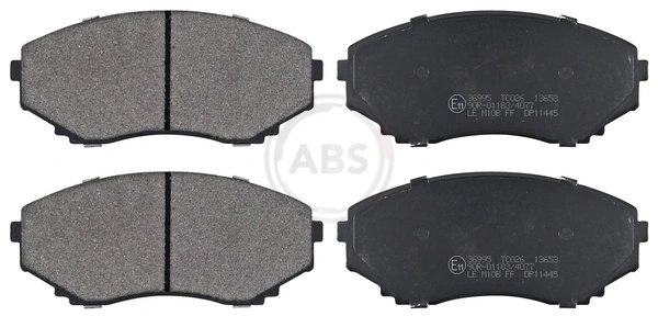 Brake Pad Set, disc brake 36995