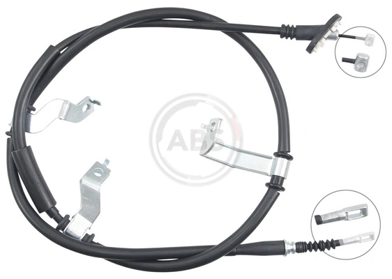 Cable Pull, parking brake K19809