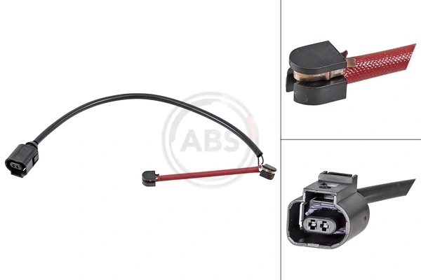 Warning Contact, brake pad wear 39614