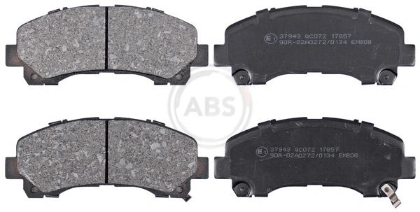 Brake Pad Set, disc brake 37943