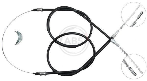 Cable Pull, parking brake K11455