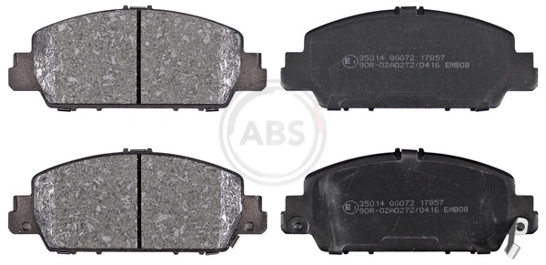 Brake Pad Set, disc brake 35014