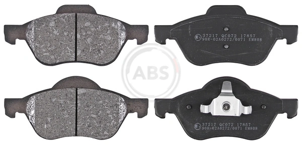 Brake Pad Set, disc brake 37217