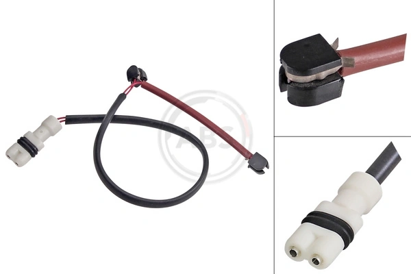 Warning Contact, brake pad wear 39544