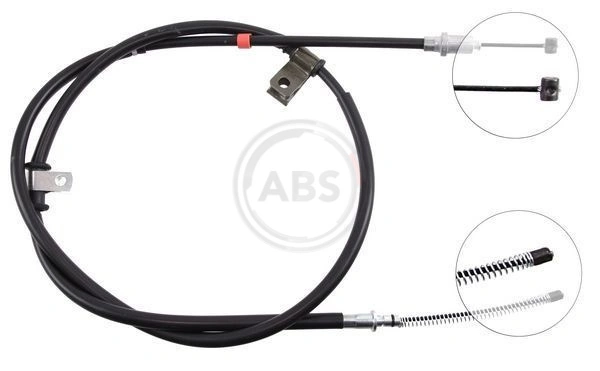 Cable Pull, parking brake K14878