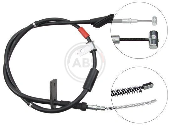 Cable Pull, parking brake K18797