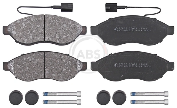 Brake Pad Set, disc brake 37907