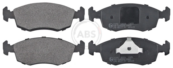 Brake Pad Set, disc brake 37292