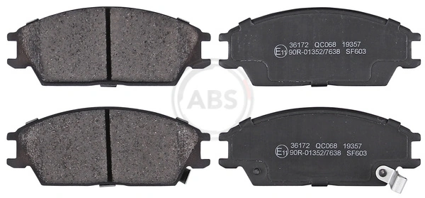 Brake Pad Set, disc brake 36172