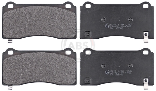 Brake Pad Set, disc brake 35240