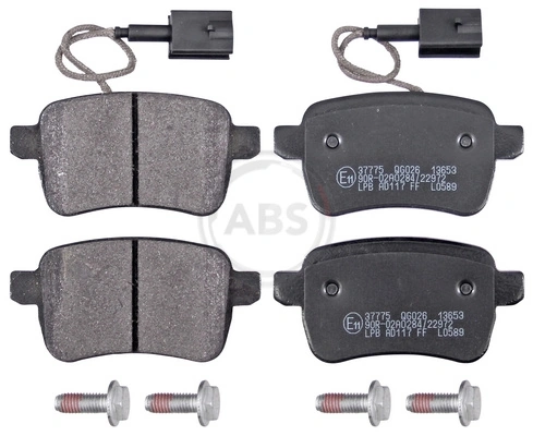 Brake Pad Set, disc brake 37775