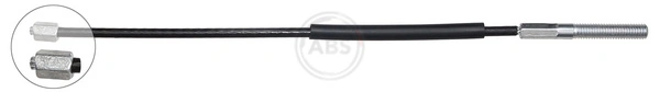 Cable Pull, parking brake K13989