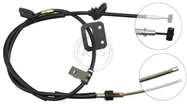 Cable Pull, parking brake K12637